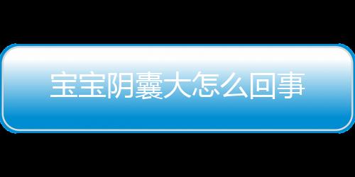 宝宝阴囊大怎么回事